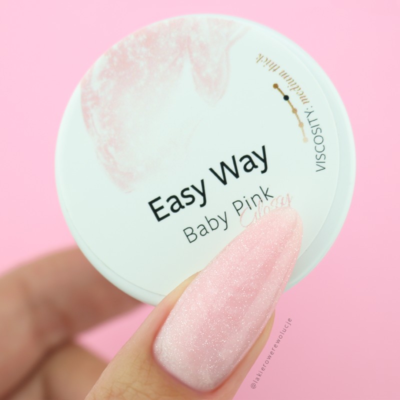 EASY WAY GEL BABY PINK GLOSSY 15GR - PB NAILS